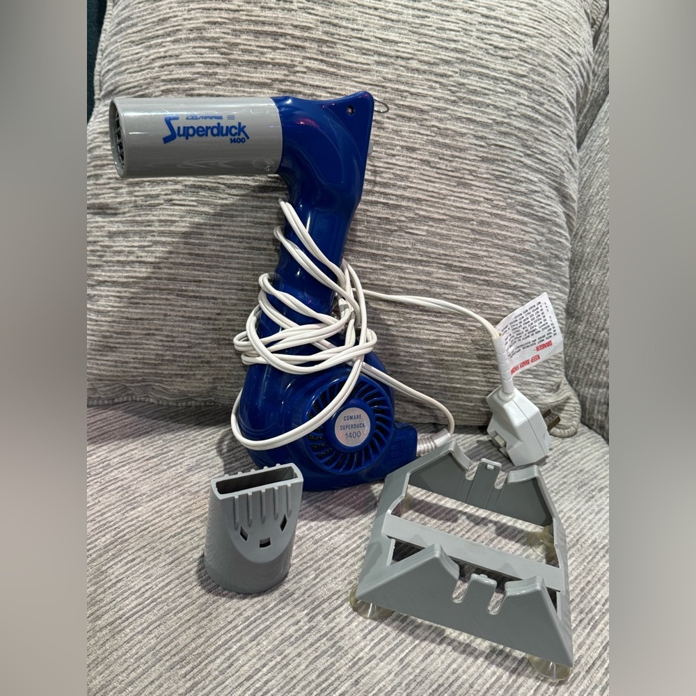 Superduck Blue Handheld professional pet hair dryer